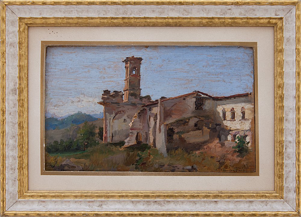 giovanni muzzioli: Paesaggio Toscano